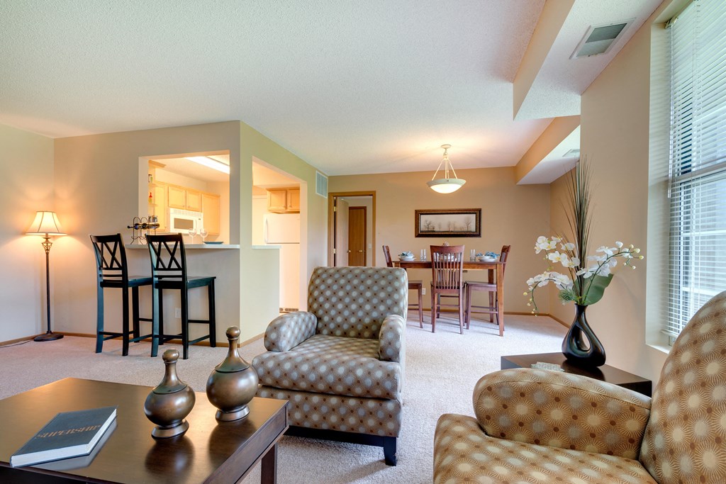 Living Room at Mallard Ridge, Maple Grove, 55369