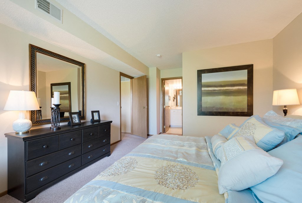 Master Bedroom at Mallard Ridge, Maple Grove