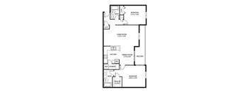 Evans Meadows Apartments in Elk River, MN 2 Bedroom 2 Bath