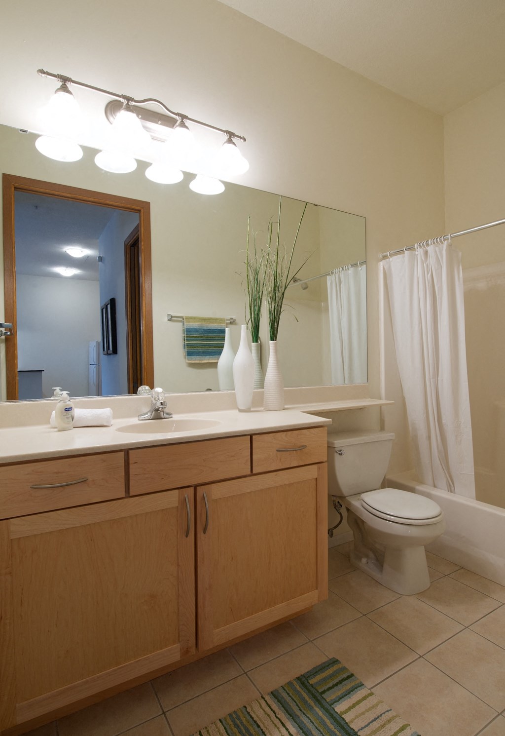 Bathroom at Mears Park Place, Minnesota, 55101