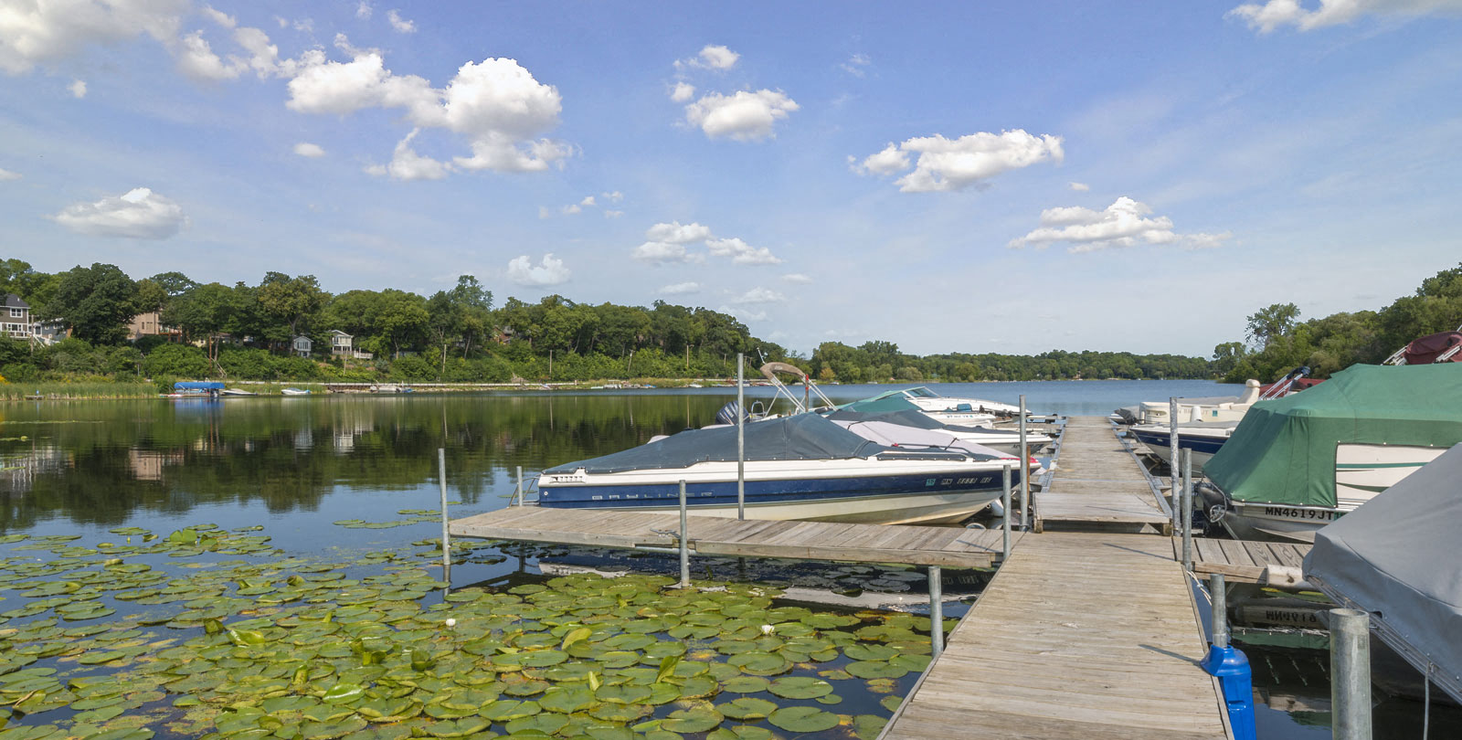 Medicine Lake Apartments in Plymouth, MN Boat Dock with Slips