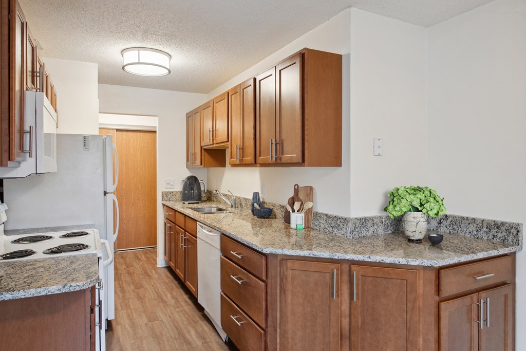 Furnished Kitchen at Minnehaha Manor, Oakdale, Minnesota