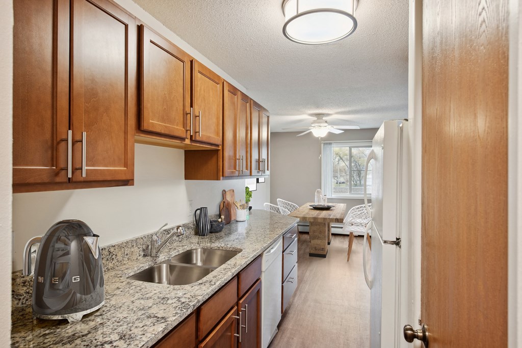 Kitchen at Minnehaha Manor, Oakdale, MN, 55128
