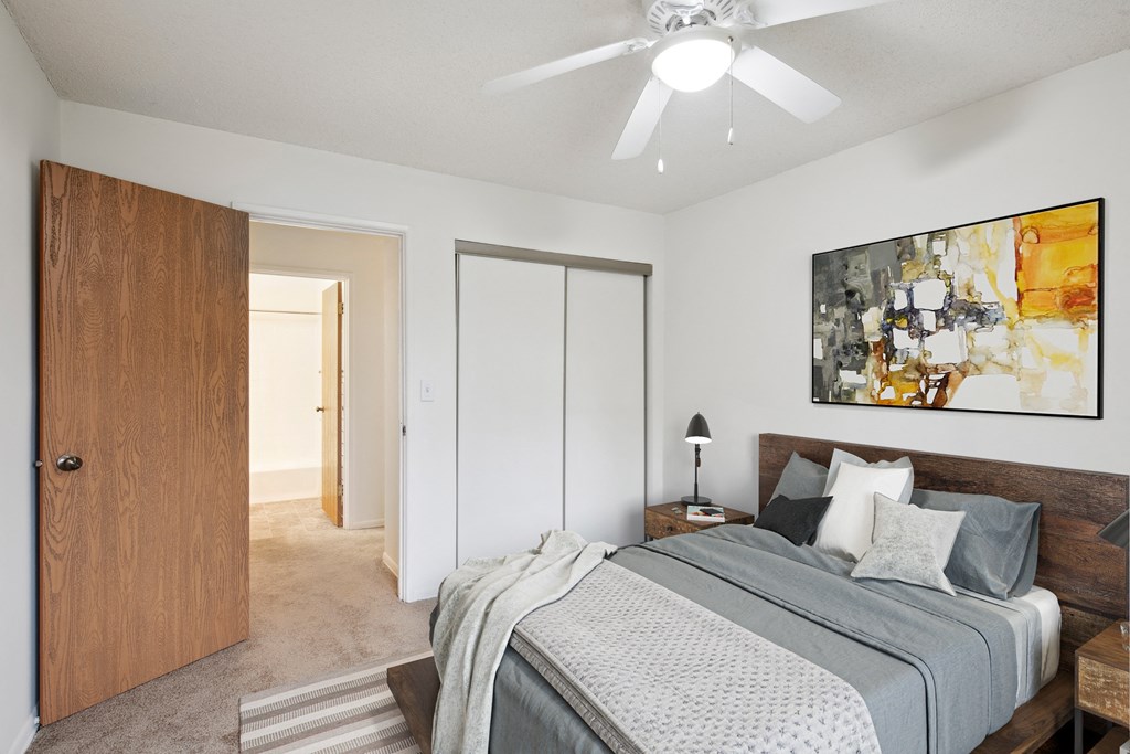 Bedroom at Minnehaha Manor, Oakdale