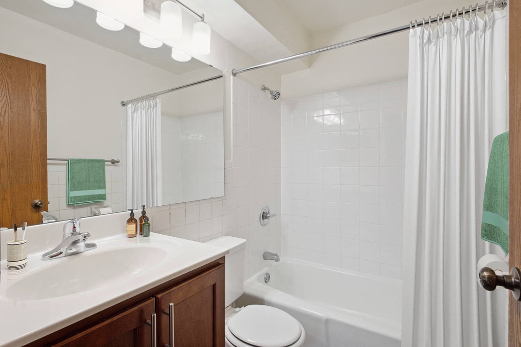 Bathroom With Bathtub at Minnehaha Manor, Oakdale, 55128