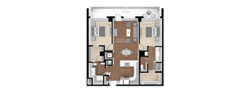 Moline Floor Plan at Expo, Minnesota