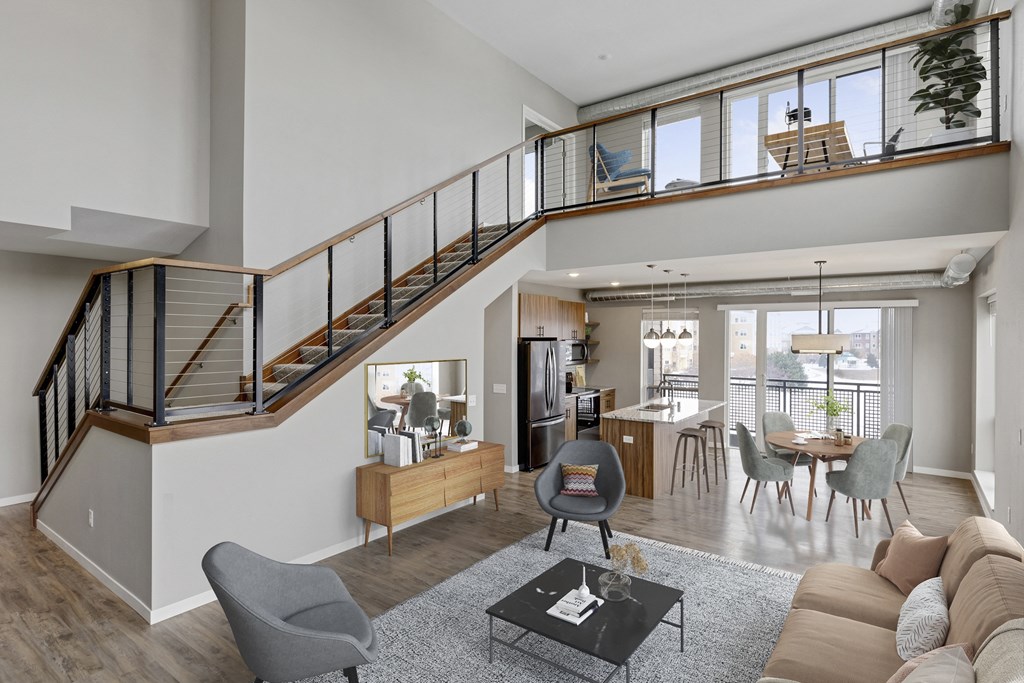 Bi-Level Penthouse Apartment with High Ceilings and Luxury Finishes at Nuvelo at Parkside, Apple Valley, 55124