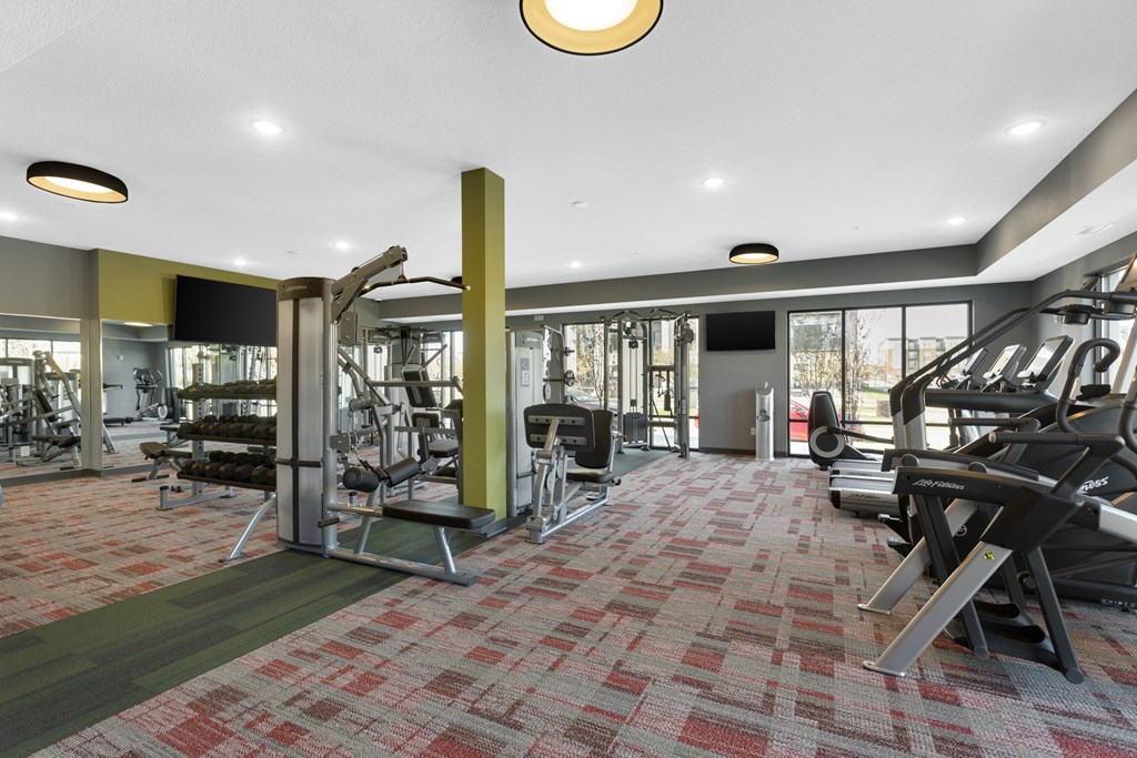 Common space at Nuvelo at Parkside, Apple Valley, Minnesota