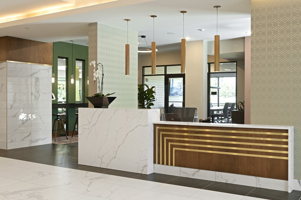 Concierge Desk at Nuvelo at Parkside, Minnesota