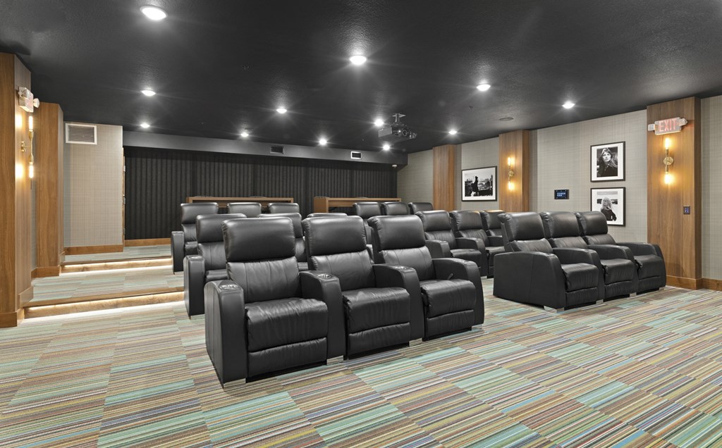 Theater Room at Nuvelo at Parkside, Apple Valley, Minnesota