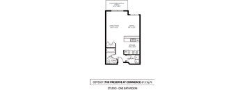 The Preserve at Commerce Apartments in Rogers, MN Studio