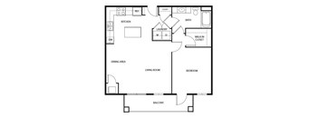 Evans Meadows Apartments in Elk River, MN 1 Bedroom 1 Bath 