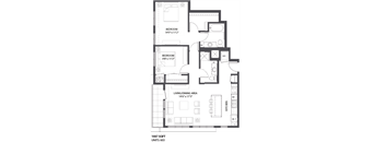 Floorplan O at The Palmer, Minneapolis, 55401