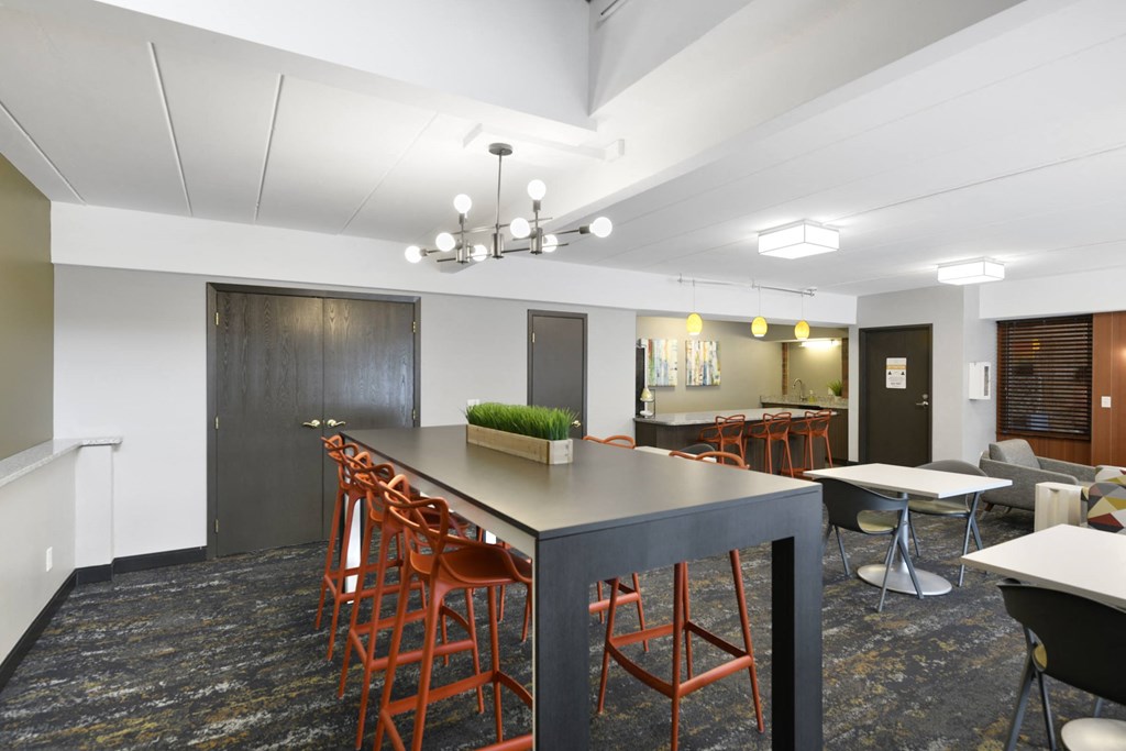 Community Room at Park Pointe, St. Louis Park, Minnesota