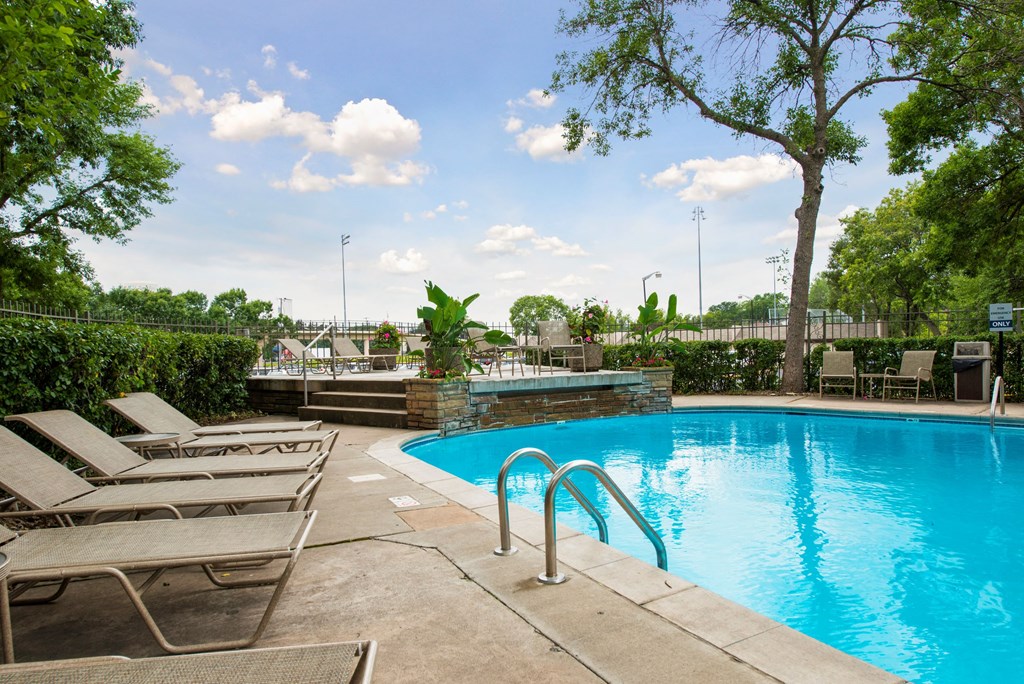 Swimming Pool With Relaxing Sundecks at Park Towers, St. Louis Park, MN, 55416