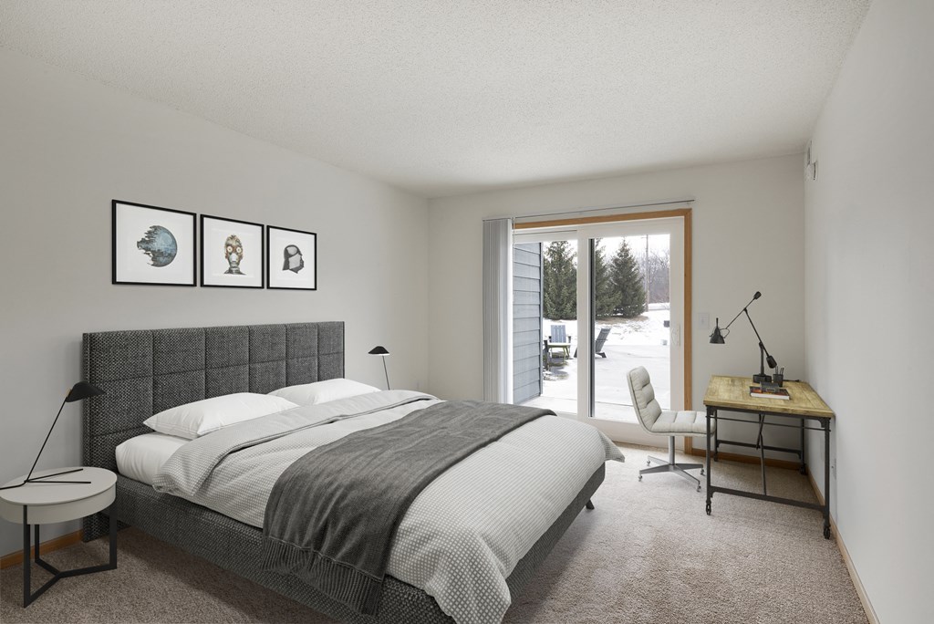 Gorgeous Bedroom at Pebblebrook Court, Bloomington, Minnesota