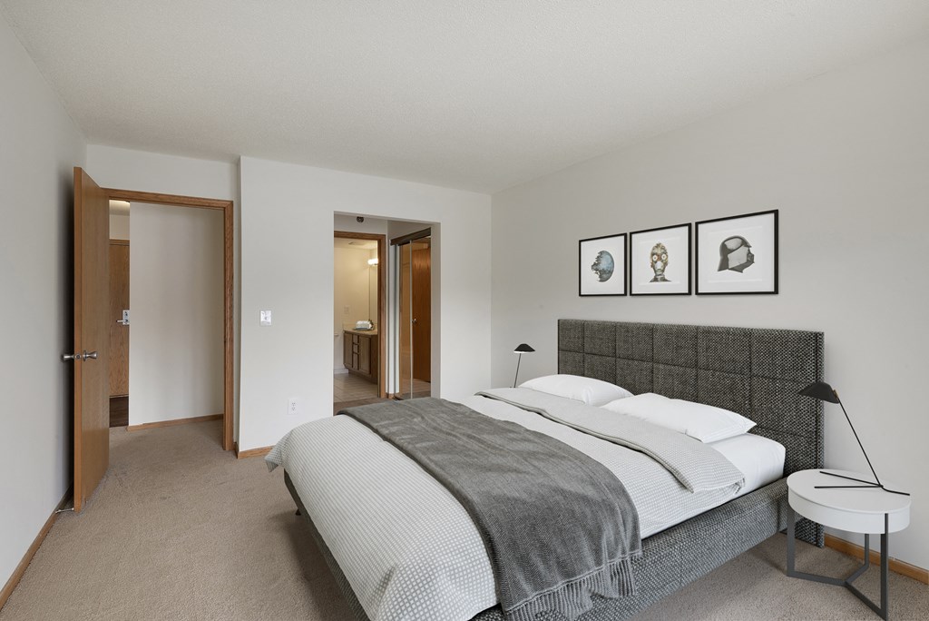 Bedroom at Pebblebrook Court, Bloomington, 55437