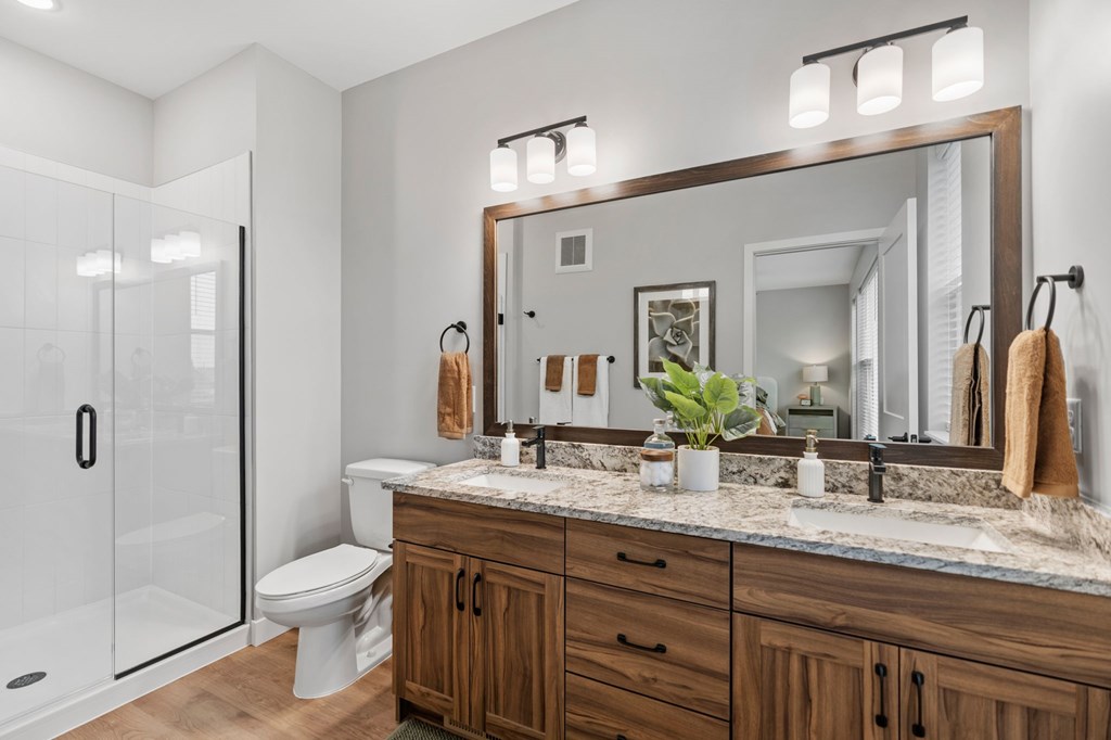 Primary Vanity at Townhomes at Preserve, Rogers, 55374
