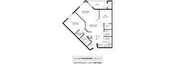 Balsam Floor plan at The Riverwood, Lilydale, MN, 55118