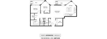 Aspen2 floor plan at The Riverwood, Lilydale, MN, 55118