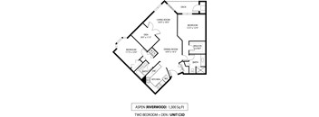 Aspen floor plan at The Riverwood, Minnesota, 55118