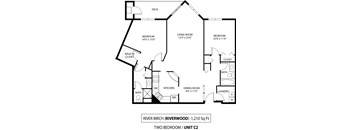 River Birch floor plan at The Riverwood, Lilydale, Minnesota