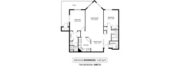 Rock ELM floor PLANat The Riverwood, Minnesota