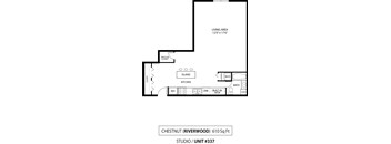 Chestnut floor plan at The Riverwood, Lilydale, MN