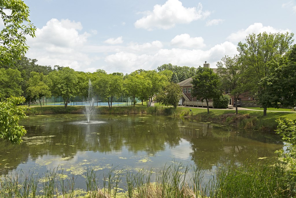 30 Acres of Nature and Fountains  at Regency Woods, Minnetonka, Minnesota