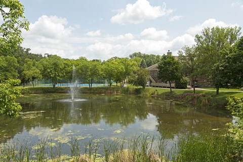 30 Acres of Nature and Fountains  at Regency Woods, Minnetonka, Minnesota