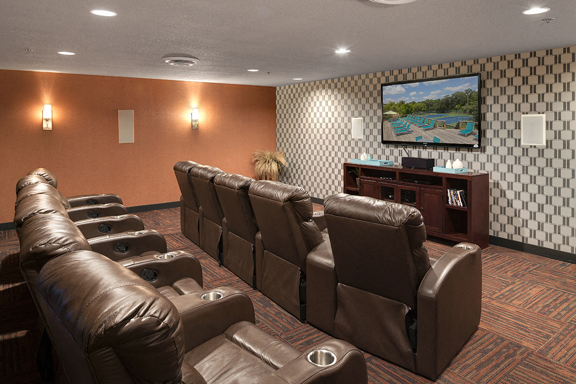 Theater Room at Regency Woods, Minnetonka, MN
