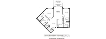 The Preserve at Commerce Apartments in Rogers, MN 2 Bedroom 2 Bath