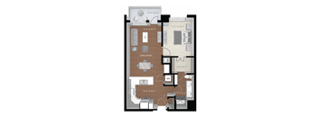 Sabula Floor Plan at Expo, Minneapolis, MN