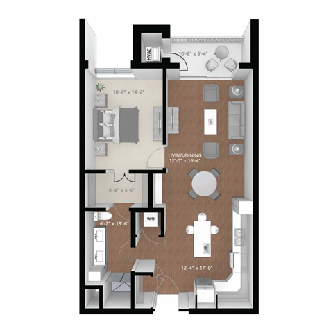Sartell Floor Plan at Expo, Minneapolis, MN