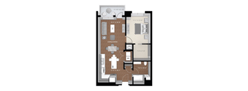 Savanna Floor Plan at Expo, Minnesota, 55414