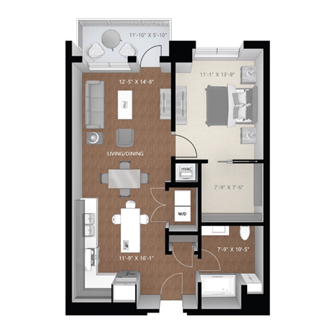 Savanna Floor Plan at Expo, Minnesota, 55414