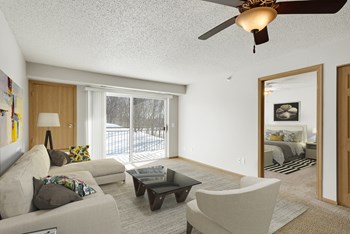 Shadow Hills Apartments in Plymouth, MN Living Room - Photo Gallery 3