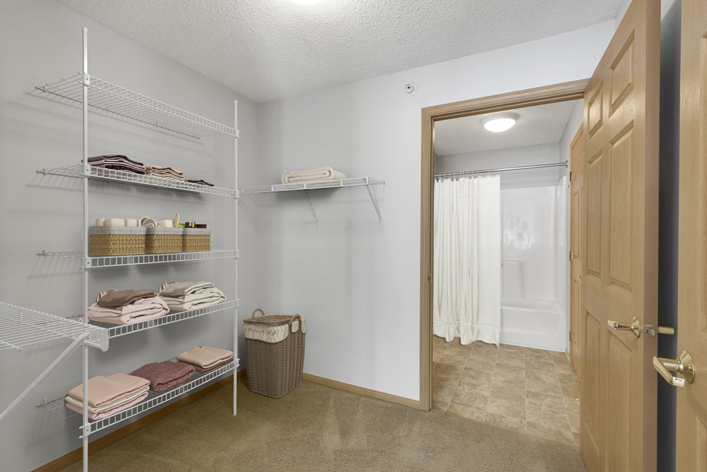 Large Walk-In Closet at Shadow Hills, Plymouth, MN, 55442