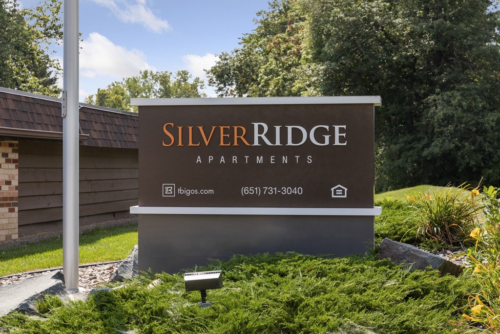 Property Signage at Silver Ridge, Minnesota
