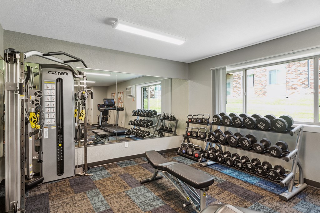 Fitness Center at Silver Ridge, Maplewood