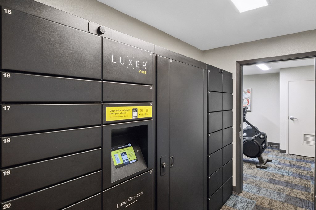 Package Locker at Silver Ridge, Maplewood, Minnesota