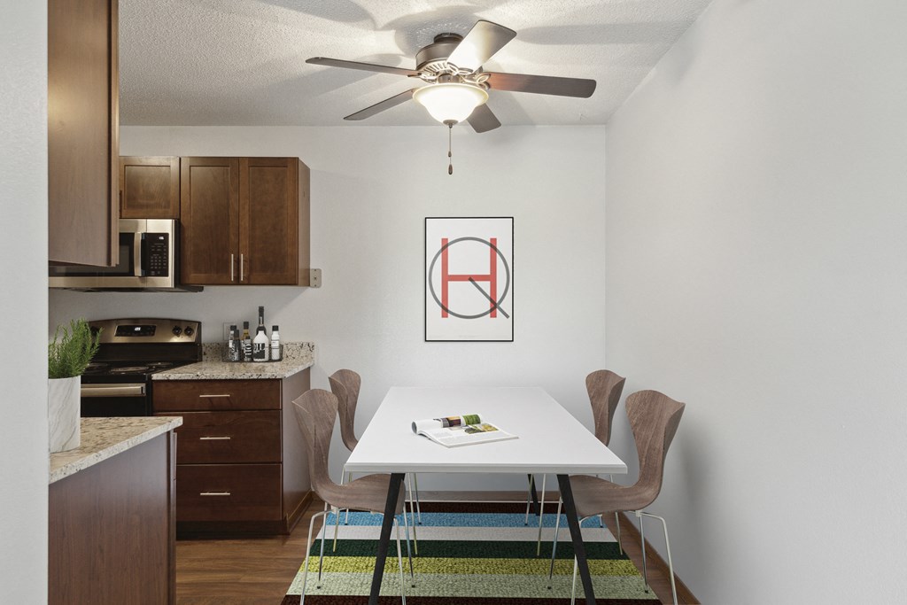 Dining And Kitchen at Silver Ridge, Maplewood