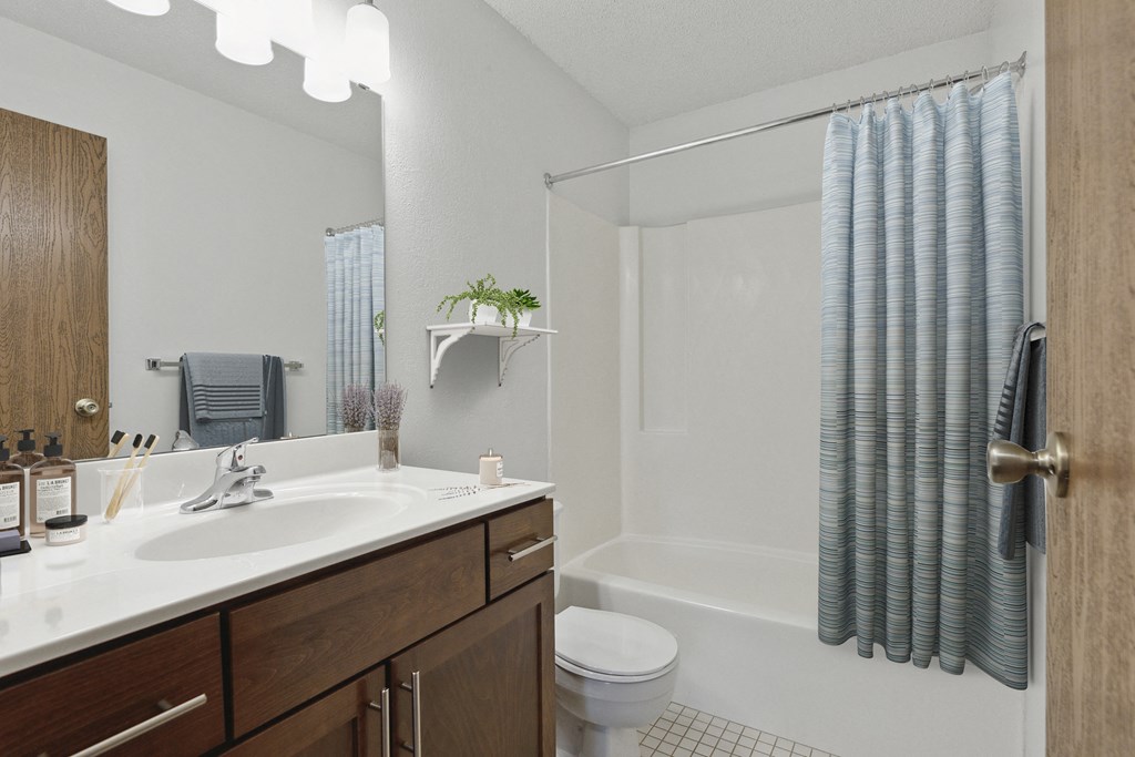 Bathroom With Bathtub at Silver Ridge, Minnesota, 55119