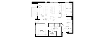 Slippery Elm floor plan at Central Park West, St. Louis Park, MN