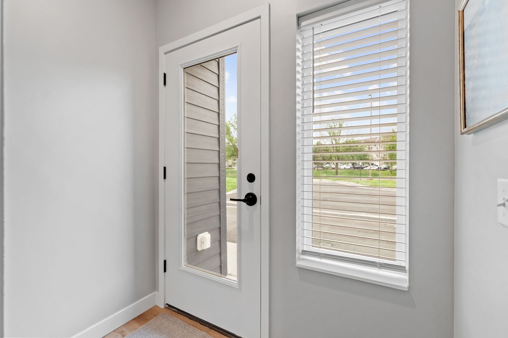 Front Door at Townhomes at Preserve, Rogers, MN