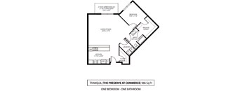 The Preserve at Commerce Apartments in Rogers, MN 1 Bedroom 1 Bath