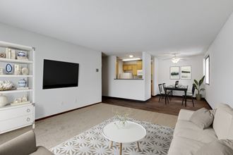 The Kendrick Apartments in St. Paul Living Room