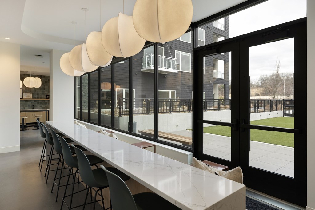 Indoor pet lounge and run at The Mera in St. Louis Park, 55426