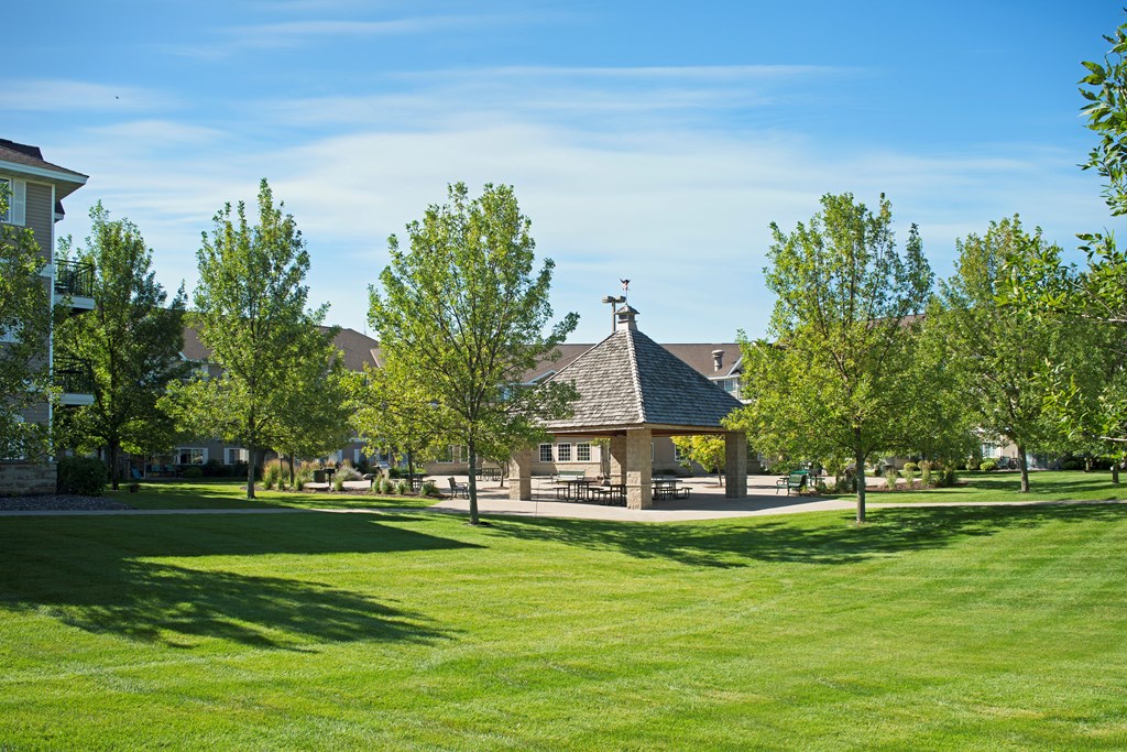 Green Space Pavilion at Townhomes at Preserve, Rogers, Minnesota