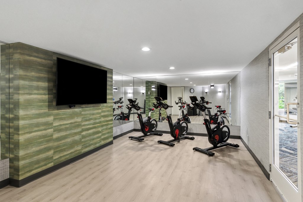 Peloton Bike And Training Space at The Riverwood, Minnesota
